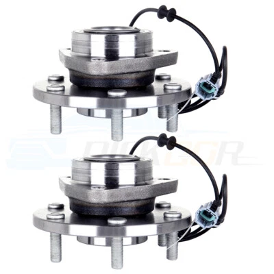 Pair Front Wheel Bearing & Hub For Nissan Armada Titan Infiniti Qx56 04-07 - Image 1 of 4