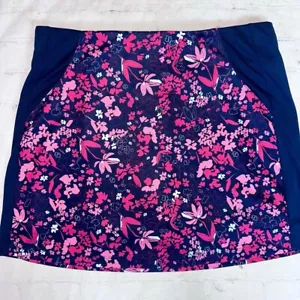 Pantalón corto de golf Callaway mediano para mujer azul marino rosa estampado floral nuevo sin etiquetas - Imagen 1 de 6