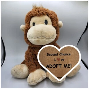 Juguete de peluche Russ Berrie bebé mono marrón chimpancé Naamah - Imagen 1 de 10