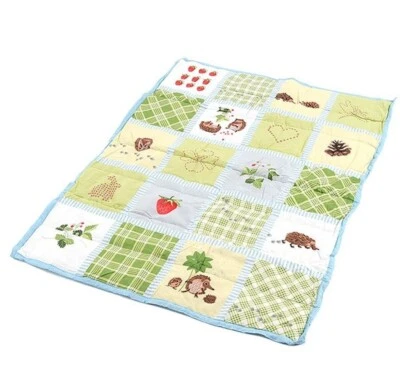 Ikea Vandring Ruta Bebé Niño Manta Edredón Edredón Erizo Fresa Foto 1 de 4