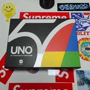 Juego de cartas a juego UNO Premium edición 50 aniversario - Imagen 1 de 3