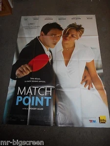 MATCH POINT - ORIGINAL HUGE FRENCH POSTER - SCARLETT JOHANSSON/JUDE LAW - Picture 1 of 1