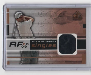 LEN MATTIACE 2003 Upper Deck SP JUEGO USADO TELAS AUTÉNTICAS INDIVIDUALES #AF-LM - Imagen 1 de 1