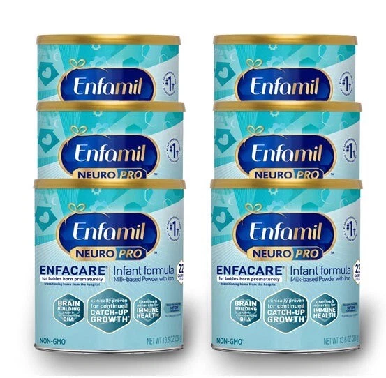 ENFAMIL NEUROPRO ENFFACARE 13,6 OZ POLVO - 6 LATAS POR ESTUCHE caducado 31/12/2026 Foto 1 de 1