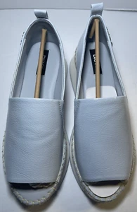 DKNY Womens Blue 1" Platform Back Pull-Tab Orza Open Wedge Sneakers Shoes 8.5 - Picture 1 of 9