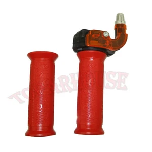 Twist Throttle Hand Grips For 43cc47cc49cc Mini Dirt Pocket Bike Scooter ATVQuad - Picture 1 of 7