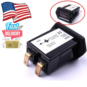 Medidor de horas de cuarzo DC 12v-36V voltios para barcos coches camiones tractores en EE. UU. - Imagen 1 de 13