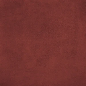 Upholstery Fabric - Terracotta Red Faux Suede Curtain Cushion Fabric Material - Picture 1 of 3