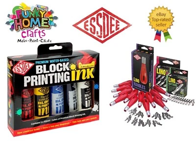 * CLEARANCE ** ESSDEE Lino Cutters, Lino Handles Lino Cutters and Handles - Image 1 of 4