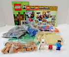 Lego Minecraft: Crafting Box (21116)  100%complete W/manual And Poster