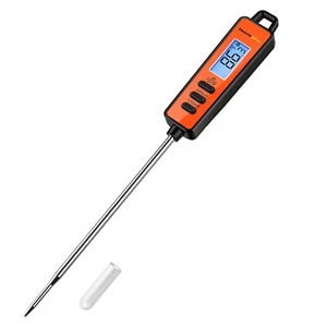 ThermoPro TP01A Digital Meat Thermometer with Long Probe For Kitchen Candy Oil - Picture 1 of 21