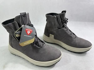 Ecco Solice Yak Leder Goretex Stiefel Gravity Nubuk Damen 9-9,5 Neu LESEN - Bild 1 von 12