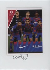 2019 Panini Colecciones La Liga Estampas Brazilian Team Photo 1 FC Barcelona #58