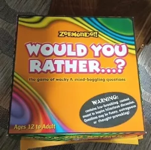 Would You Rather? the game of mind-boggling questions Zobmondo!! Open Box - Picture 1 of 6