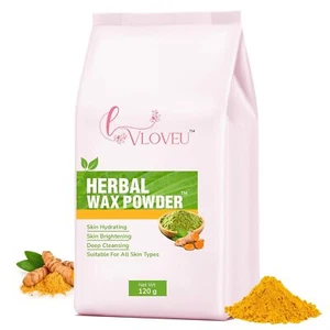 VLOVEU - Polvere di cera per depilazione - 120 g | 5 minuti depilazione indolore - Foto 1 di 5