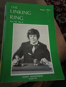 Scott Hestevold Linking Ring August 1974 - Picture 1 of 2
