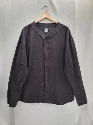 Marc Ecko Cut & Sew Brown Button Men's Shirt Size-2XL - Image 1 of 4