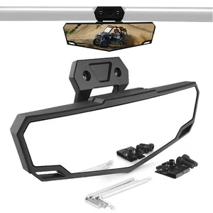 UTV Center Race Convex Rear View Mirror for Polaris RZR PRO XP/XP4 #2883763 U8H8 - Picture 1 of 12