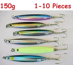 1 to 10 Pieces 150g/5.25oz Colt Sniper Metal Vertical Jigs Choose Color & Pieces - Picture 1 of 9