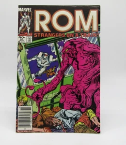 1984 Marvel Comics #60 Rom Mark Jewlers Insert Variant Military Newstand Edition - Picture 1 of 7