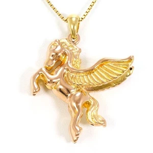 18K Yellow gold Pink Necklace About6.0g About40cm Free shipping Used - Picture 1 of 5