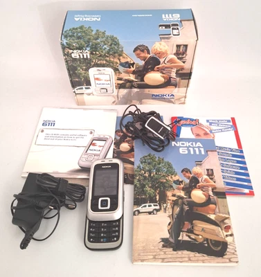 Original Nokia 6111 - grau-schwarz - Simlock Debitel - Sehr guter Zustand - Bild 1 von 4