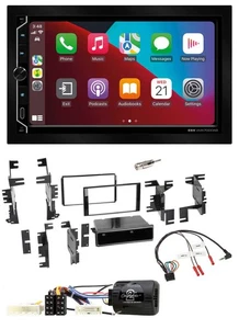 ESX 2DIN DAB USB Lenkrad Bluetooth Autoradio für Nissan Tida ab 2008 Titan ab 20 - Bild 1 von 11