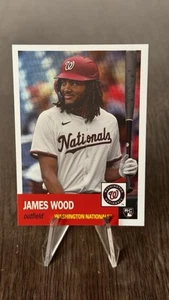 2025 Topps Heritage - 25th Anniversary James Wood #H25-2 Foil - Imagen 1 de 2