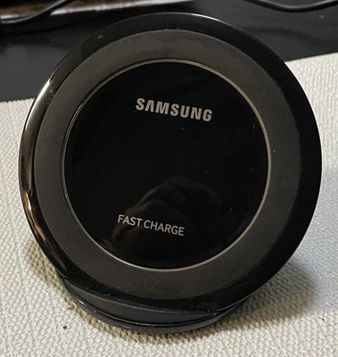 GENUINE Samsung EP-NG930 Fast Charge Qi Wireless Charging Stand Pad Black OEM - Image 1 of 3