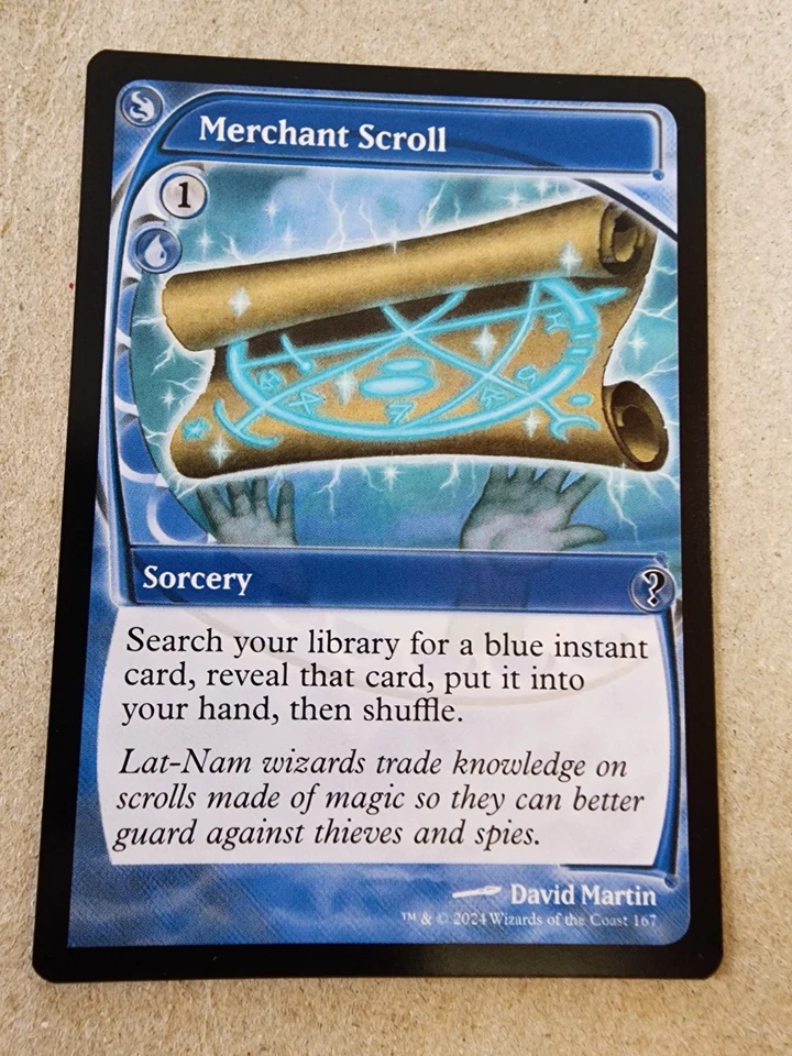 Merchant Scroll - (Future Sight) Mystery Booster 2 Regular - Mtg - Image 1 of 1