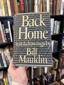 1947 Antique Biography "Back Home, Bill Maudlin" Illustrated First Edition - Picture 1 of 8