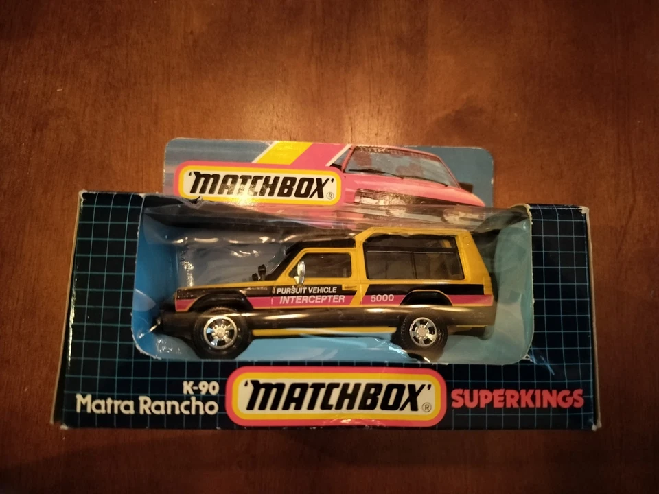 1986 Matchbox SUPERKINGS K-90 Matra Rancho - Imagem 1 de 4