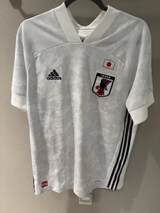 Size L - Adidas Japan White 20/21 Away Soccer/Football Jersey - Picture 1 of 5