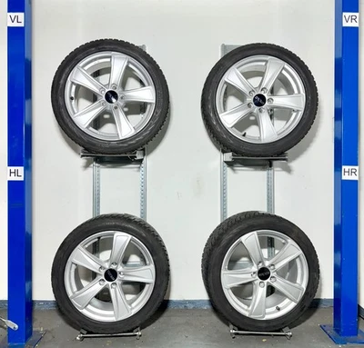 Audi VW Seat 225/45 R17 7,5Jx17 ET51 Nokian Winterräder OXXO Kallisto Felgen - Bild 1 von 4