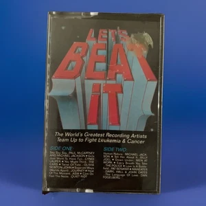 LET’S BEAT IT Cassette 1984 Michael Jackson Paul McCartney Journey Tested VG - Picture 1 of 4