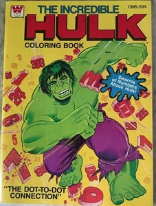 1979 The Incredible Hulk Coloring Book VNC!! Unused - Picture 1 of 9