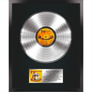 The Jimi Hendrix - Are You Experienced /LP Platinum 12"/ Souvenir in black frame - Picture 1 of 7