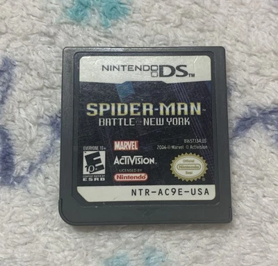 DS Spider-Man Battle for New York (Nintendo) Lite DSi XL 3DS 2DS  Foto 1 de 4