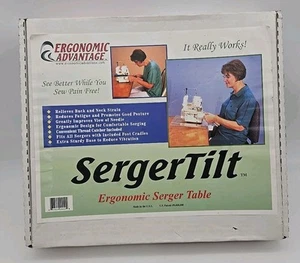 Portable Serger/Sewing Table By Ergonomic Advantage USA New - Picture 1 of 7