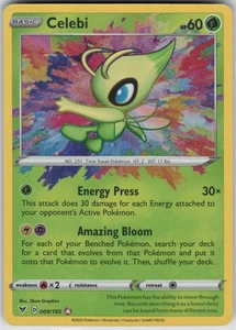 Celebi Amazing Rare SWSH04: Vivid Voltage 009/185 NM - Picture 1 of 2