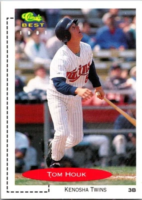 Tom Houk 1991 Classic Best #351 Kenosha Twins - Image 1 of 2