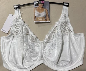 M&S FABELHAFTER AMELIA LACE COLLECTION BÜGEL VOLLSCHALEN BH IN WEISS Gr. 42F - Bild 1 von 11