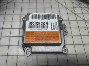 2000 2001 B5 AUDI A4 S4 BAG CONTROL MODULE COMPUTER OEM 8D0959655G - Picture 1 of 3