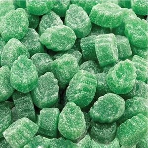Bolsa de 2 libras Spearmint Leaves Jelly Candy - Imagen 1 de 6