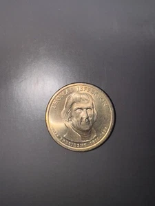 Thomas Jefferson 2007 P Mint 3rd President U.S. One Dollar Coin 1801-1809 - Picture 1 of 4