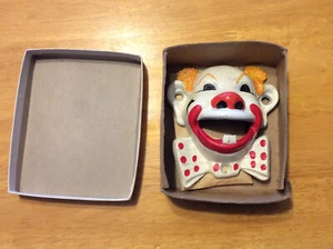 Early 1960's Castiron Clown bottle opener-mint in original box- Made in Japan - Picture 1 of 7