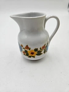 Vintage Brocca porcellana Madrid Spagna motivo floreale Guillen - Foto 1 di 5