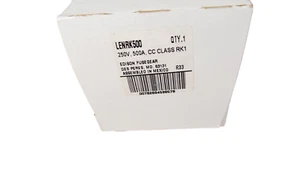 AUTOMATION DIRECT LENRK500 DUAL ELEMENT TIME-DELAY LENRK 500 RK1 500A 250VAC - Picture 1 of 3