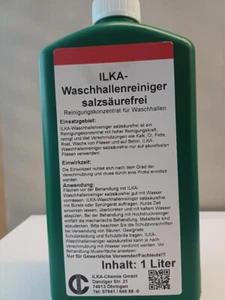 1 Liter ILKA Waschhallenreiniger Konzentrat mit hoher Reinigungskraft - Bild 1 von 1