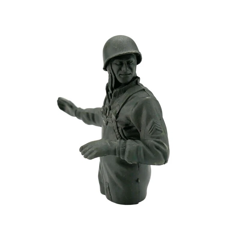 1/16 mezza figura carro armato comandante US - Immagine 1 di 2